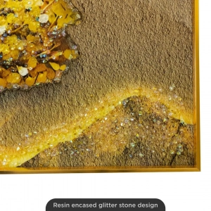 WR746-LED-Illuminated Golden Tree of Fortune Wall Art with Crystal Stone Accents and Aluminium Frame (8)
