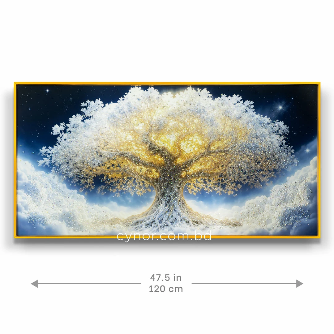 WR751-8-Celestial Tree of Life in Clouds Wall Art with Resin Encased Glittering Stone and Aluminium Frame (3) WR751-8-Celestial Tree of Life in Clouds Wall Art with Resin Encased Glittering Stone and Aluminium Frame (3)